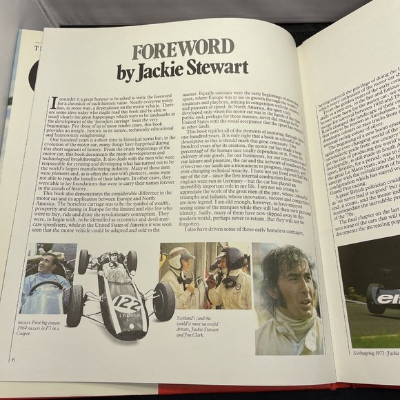 The Centenary of The Car 1885-1985 Andrew Whyte Hardcover Book Vintage Dustcover - Picture 9 of 12